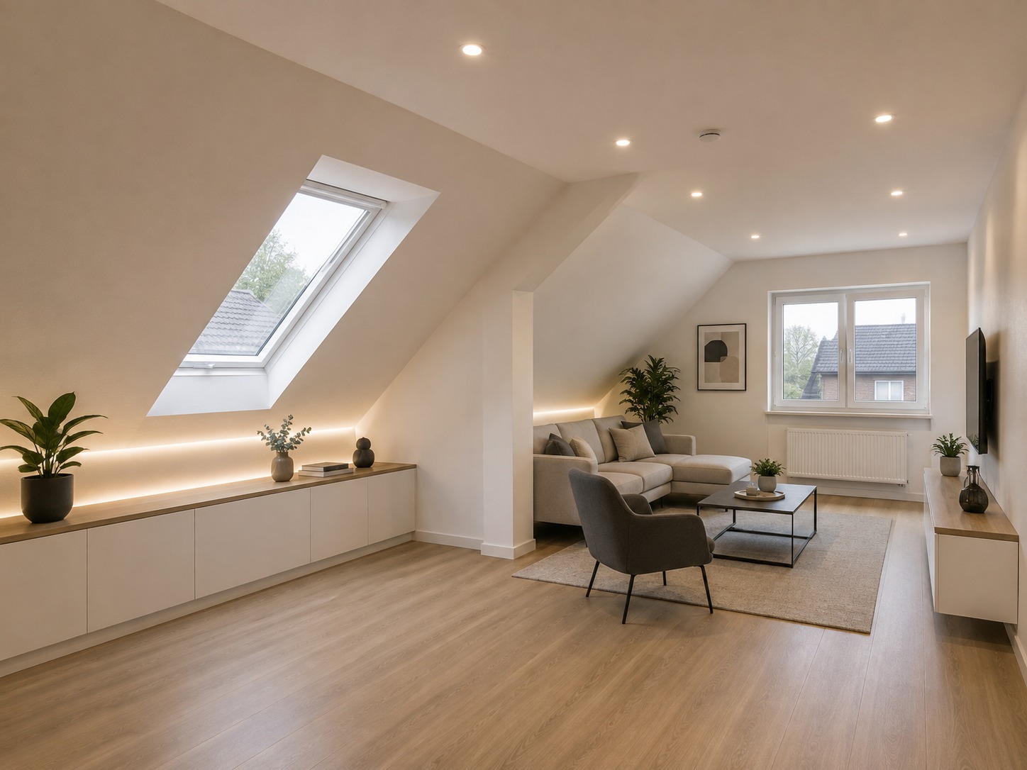 Abgehängte Decke Dachgeschoss · Bochum